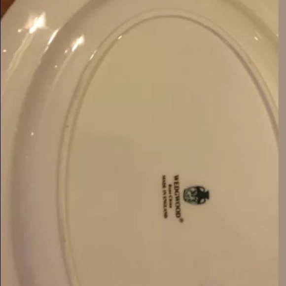 NEW WEDGWOOD Platter Oval 14” Fine China Ivory - Picture 4 of 4